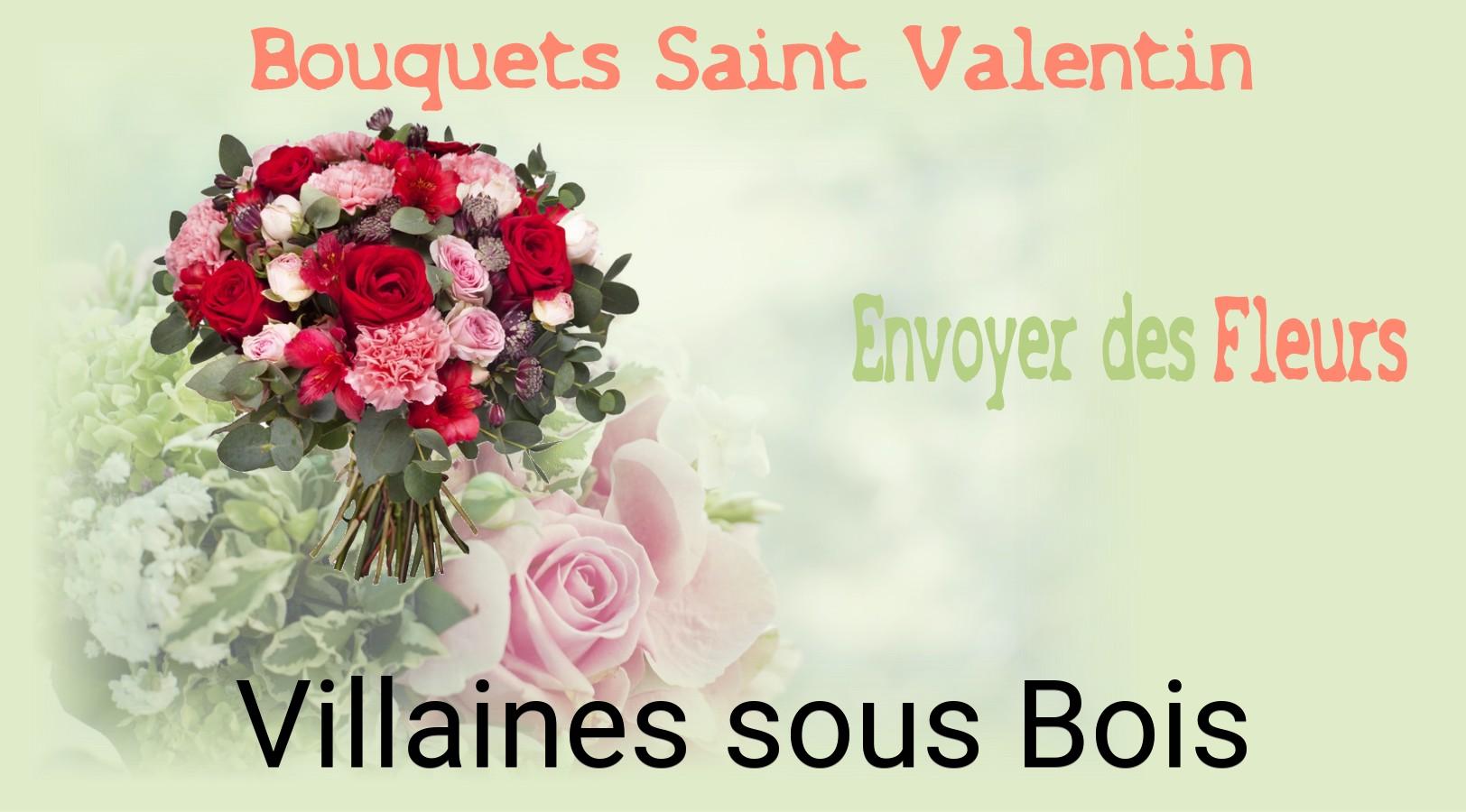 Roses de Saint-Valentin livrées à Villaines-sous-Bois